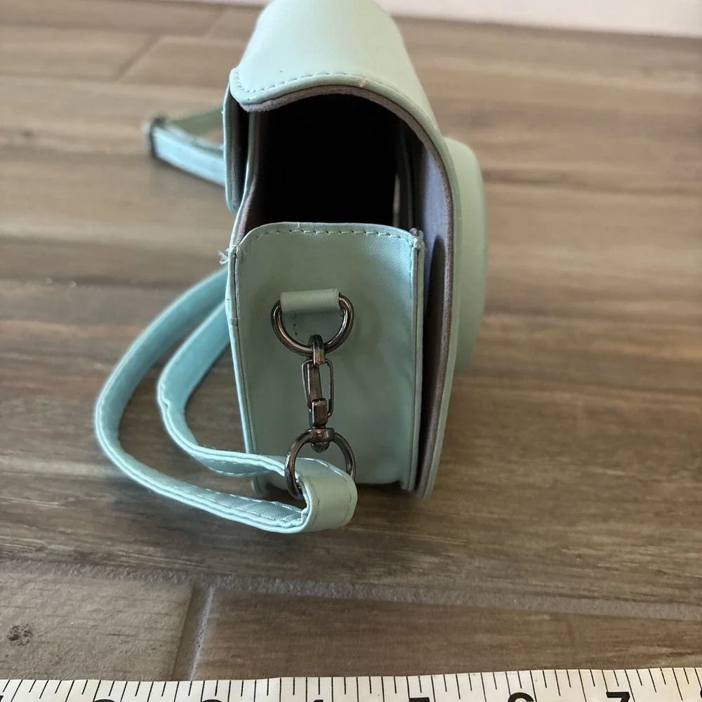 Mini Mate Case For Fujifilm INSTAX Camera - Case Only In Aqua W Strap
